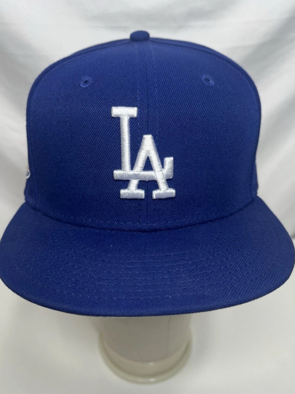 GENUINE New Era 59Fifty Los Angeles Dodgers Blue MLB Patch 7 1/2 Early 2000’s